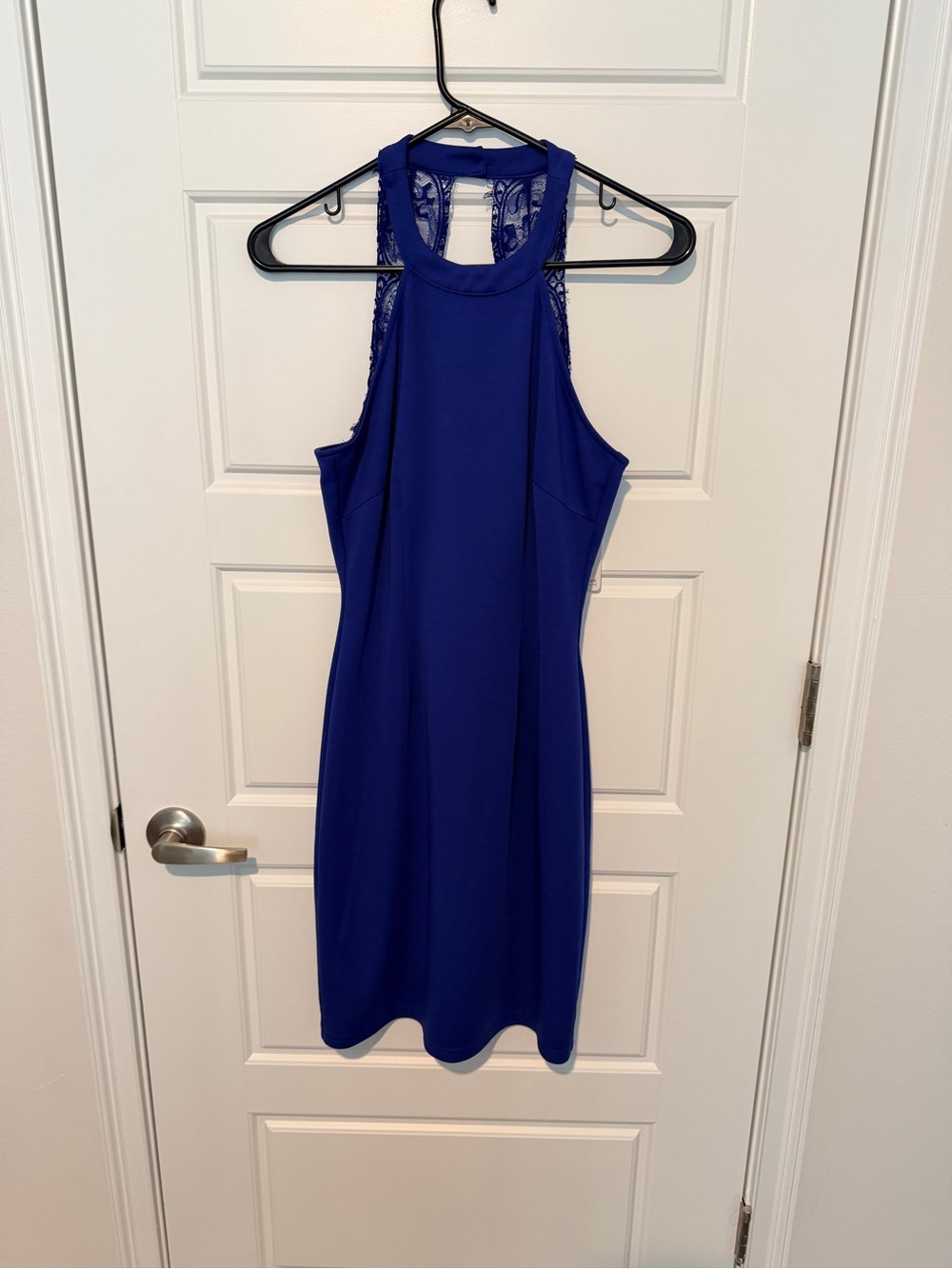 Lyrur Royal Blue Racerback Midi Dress